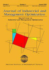 Journal of Industrial and Management Optimization雜志封面
